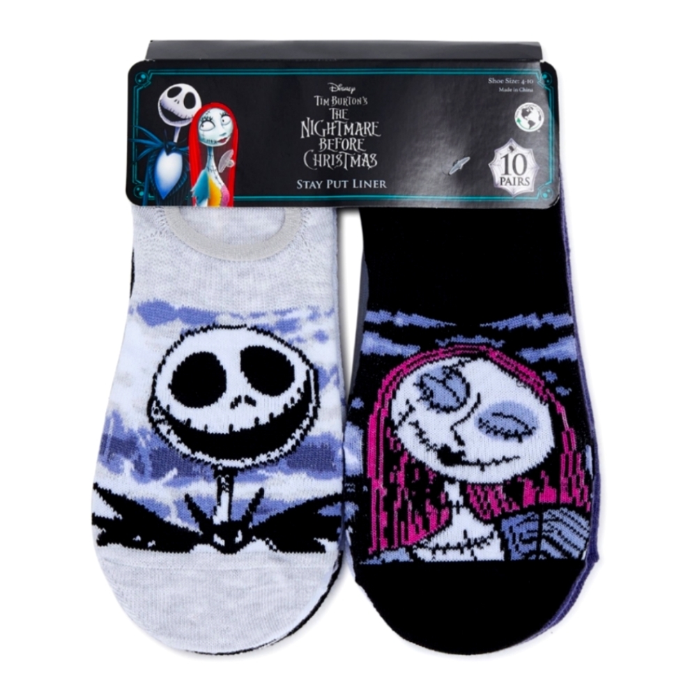 Nightmare Before Christmas Socks (10pack) Sz.4-10